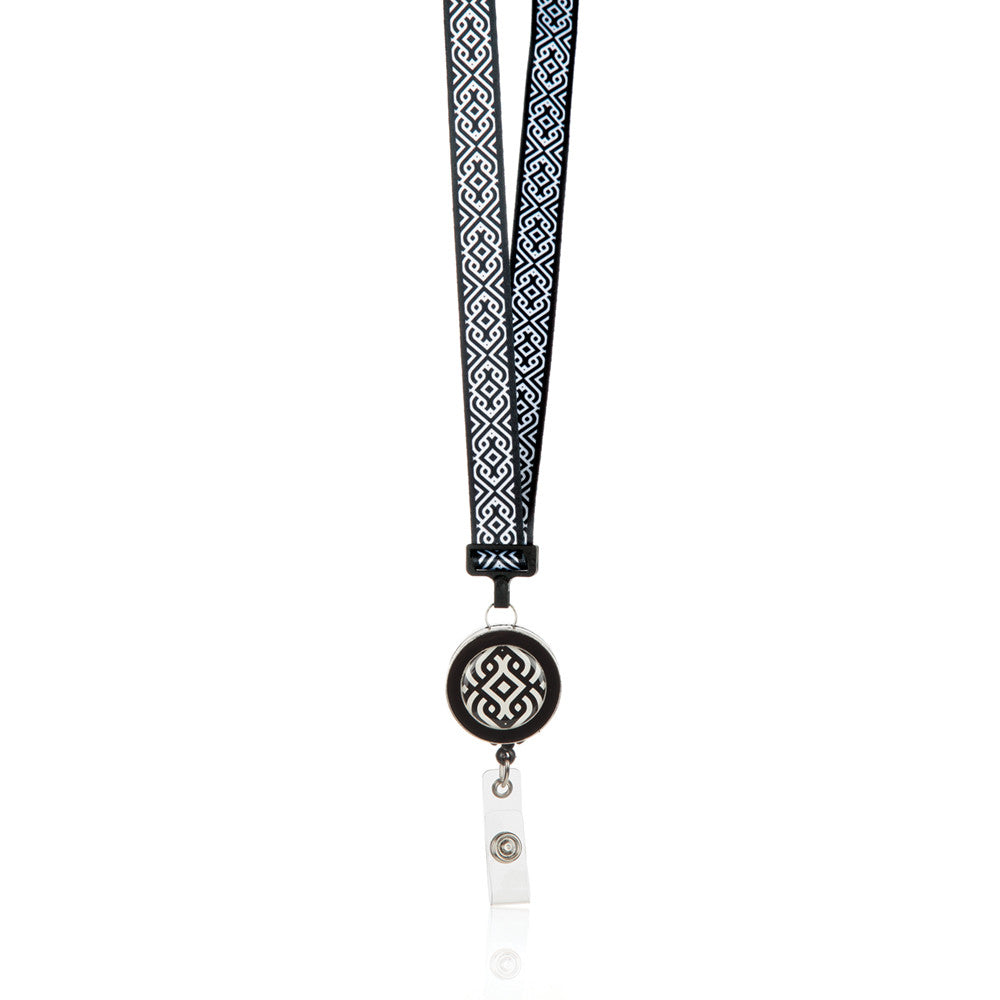 Scroll Ribbon Lanyard